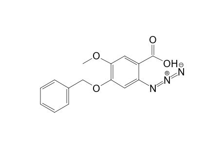 2-Azido-4-benzoxy-5-methoxy-benzoic acid