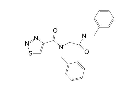 [1,2,3]Thiadiazole-4-carboxylic acid,benzyl- (benzylcarbamoylmethyl)amide