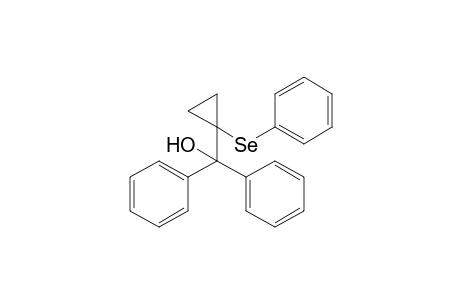 Diphenyl-[1'-(phenylselanyl)cyclopropyl]-methanol