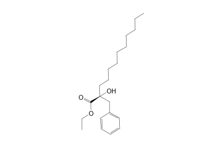 (S)-(-)-Ethyl 2-benzyl-2-hydroxydodecanoate