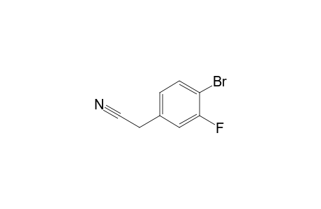 (4-Bromo-3-fluorophenyl)-acetonitrile