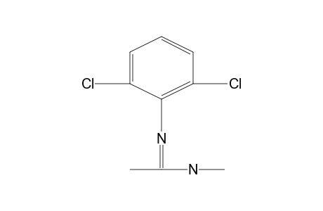 N'-(2,6-DICHLOROPHENYL)-N-METHYLACETAMIDINE