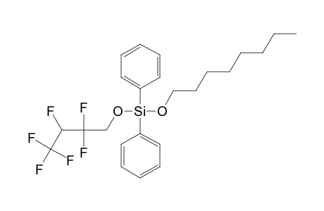 Silane, diphenyl(2,2,3,4,4,4-hexafluorobutoxy)octyloxy-