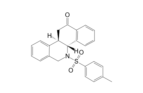 (13R*,14R*)-5-(p-Toluenesulfonyl)-5,6,13,14-tetrahydro-12(11H)-benzo[c]phenanthridinone
