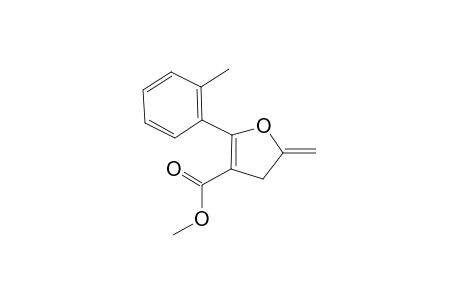 Methyl 5-methylene-2-o-tolyl-4,5-dihydrofuran-3-carboxylate
