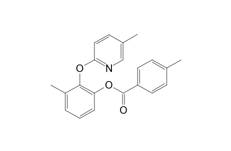 3-Methyl-2-((5-methylpyridin-2-yl)oxy)phenyl 4-methylbenzoate