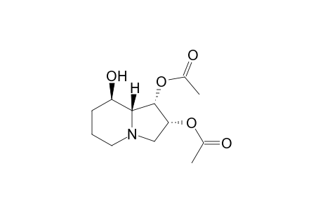 1,2,8-Indolizinetriol, octahydro-, 1,2-diacetate, [1S-(1.alpha.,2.alpha.,8.beta.,8a.beta.)]-