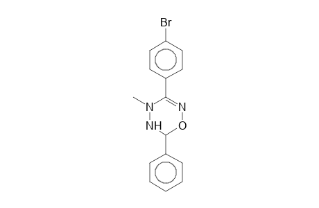 3-(4-Bromophenyl)-4-methyl-6-phenyl-5,6-dihydro-4H-[1,2,4,5]oxatriazine