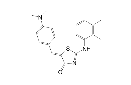 4(5H)-thiazolone, 5-[[4-(dimethylamino)phenyl]methylene]-2-[(2,3-dimethylphenyl)amino]-, (5Z)-