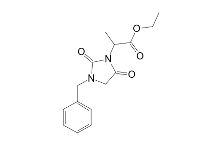 2-(3-BENZYL-2,5-DIOXO-IMIDAZOLIDIN-1-YL)-PROPIONIC-ACID-ETHYLESTER
