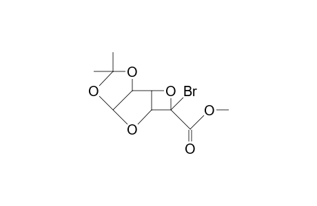 3,5-Anhydro-5-bromo-1,2-O-isopropylidene-A-D-glucuronic acid, methyl ester