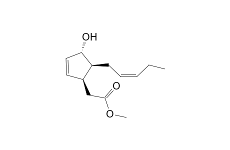 2-[(1S,4S,5S)-4-hydroxy-5-[(Z)-pent-2-enyl]-1-cyclopent-2-enyl]acetic acid methyl ester