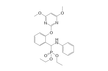 Diethyl (2-(4,6-dimethoxypyrimidin-2-yloxy)phenyl)(phenylamino)methylphosphonate