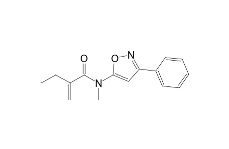 N-Methyl-2-ethyl-N-(3'-phenyl-5'-isoxazolyl)-2-propenamide