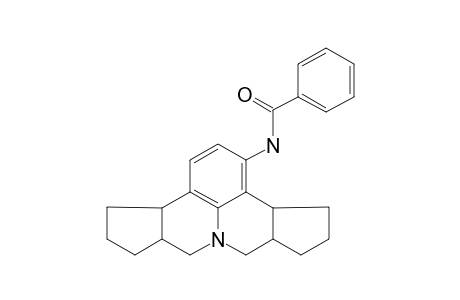 Benzamide, N-(3b,4,5,6,6a,7,9,9a,10,11,12,12a-dodecahydrobenzo[ij]dicyclopenta[b,g]quinolizin-1-yl)-