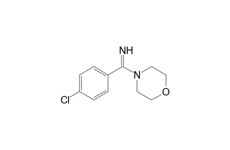 (4-Chlorophenyl)-1-morpholinomethanimine