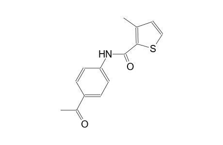 N-(4-acetylphenyl)-3-methyl-2-thiophenecarboxamide