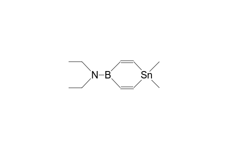 1-Diethylamino-4,4-dimethyl-1-bora-4-stanna-2,5-cyclohexadiene