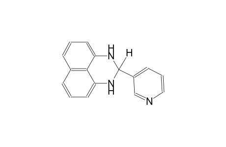 1H-perimidine, 2,3-dihydro-2-(3-pyridinyl)-