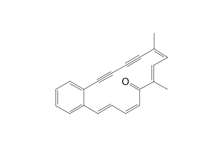 9H-Benzocyclopentadecen-9-one, 14,15,16,17-tetradehydro-10,13-dimethyl-, (E,E,Z,E)-