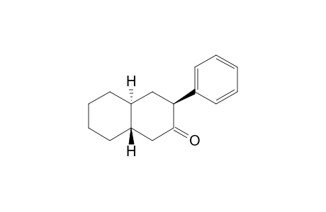 4-EQU-PHENYL-TRANS-BICYCLO-[4.4.0]-DECAN-3-ONE