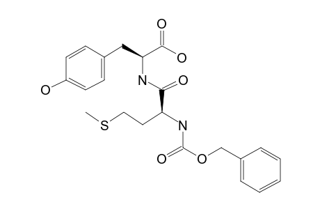 L-Methioninyl-L-tyrosine, N-carbobenzyloxy-