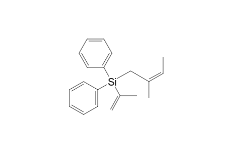 isopropenyl-[(Z)-2-methylbut-2-enyl]-diphenyl-silane