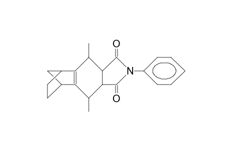 1,2,3,4,5,6,7,8-Octahydro-5,8-dimethyl-N-phenyl-1,4-methano-naphthalene-6,7-dicarboximide