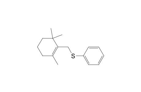(2,6,6-trimethylcyclohexen-1-yl)methylsulfanylbenzene