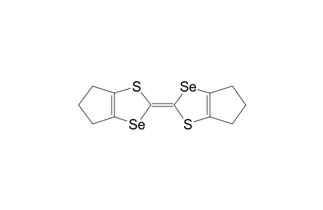 4H-Cyclopenta-1,3-thiaselenole, 2-(5,6-dihydro-4H-cyclopenta-1,3-thiaselenol-2-ylidene)-5,6-dihydro-, (E)-