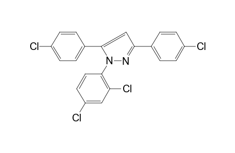 3,5-bis(4-chlorophenyl)-1-(2,4-dichlorophenyl)-1H-pyrazole