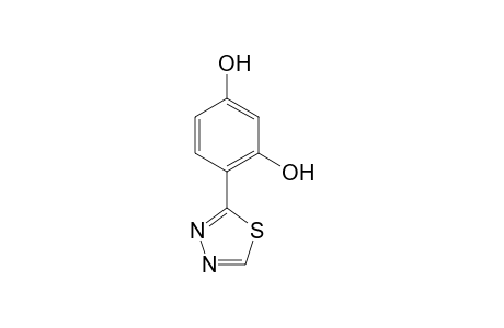 2-(2,4-Dihydroxyphenyl)-1,3,4-thidiazole