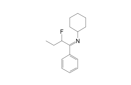 N-(2-FLUORO-1-PHENYLBUTYLIDENE)-CYCLOHEXYLAMINE