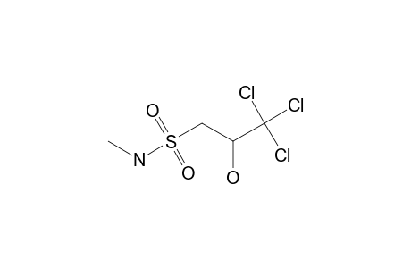 DL-2-hydroxy-N-methyl-3,3,3-trichloro-1-propanesulfonamide