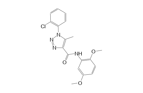1H-1,2,3-triazole-4-carboxamide, 1-(2-chlorophenyl)-N-(2,5-dimethoxyphenyl)-5-methyl-
