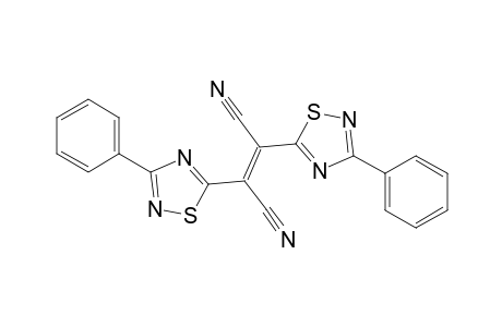 1,2-Bis(3-phenyl-1,2,4-thiadiazol-5-yl)-1,2-ethenedicarbonitrile