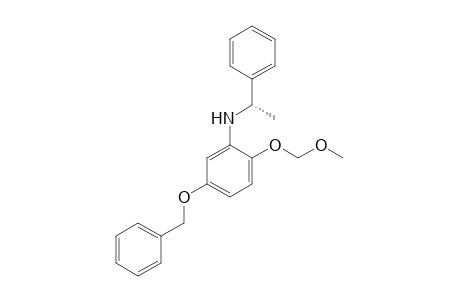 (S)-N-(5-Benzyloxy-2-methoxymethoxyphenyl)-1-phenylethylamine