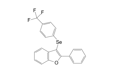 2-Phenyl-3-{[4-(trifluoromethyl)phenyl]selanyl}benzo[b]furan