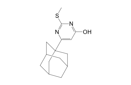 6-(1-ADAMANTYL)-2-(METHYLTHIO)-4-PYRIMIDINOL