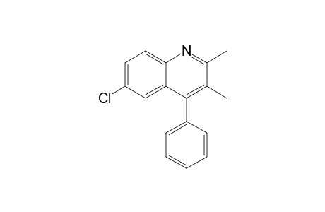 6-Chloro-2,3-dimethyl-4-phenylquinoline