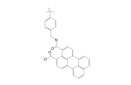 Methyl 4-[4'-(t-butylphenyl)methylcarbamoyl]perylene-3-carboxylate