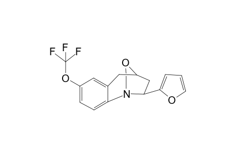 (2SR,4RS)-7-trifluoromethoxy-2-(furan-2-yl)-2,3,4,5-tetrahydro-1,4-epoxy-1-benzazepine