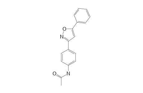 3-(PARA-ACETAMINO-PHENYL)-5-PHENYL-ISOXAZOLE