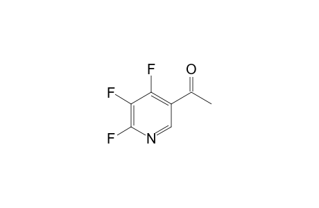 3-Acetyl-4,5,6-trifluoropyridine
