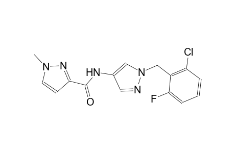 N-[1-(2-chloro-6-fluorobenzyl)-1H-pyrazol-4-yl]-1-methyl-1H-pyrazole-3-carboxamide