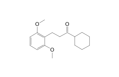 1-Cyclohexyl-3-(2,6-dimethoxyphenyl)propan-1-one