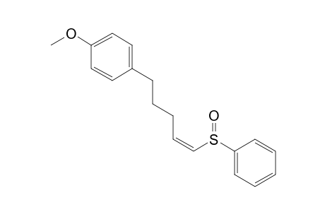 (Z)-5-(4-Methoxyphenyl)-1-phenylsulfinyl-1-pentene