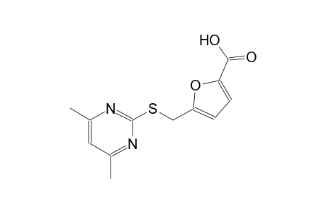 5-{[(4,6-dimethyl-2-pyrimidinyl)sulfanyl]methyl}-2-furoic acid