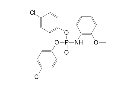 bis(4-chlorophenyl) 2-methoxyphenylamidophosphate