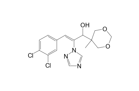 1H-1,2,4-Triazole-1-ethanol, beta-[(3,4-dichlorophenyl)methylene]- alpha-(5-methyl-1,3-dioxan-5-yl)-
